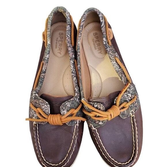 Sperry‎ Top Sider Women's Barrelfish Animal Print Boat Shoe Size 8 - Picture 4 of 7